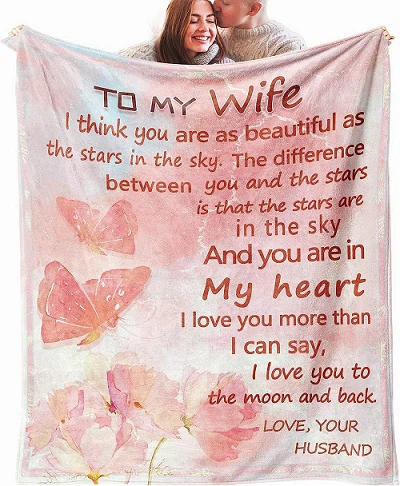 Flannel Fleece Gift Blanket