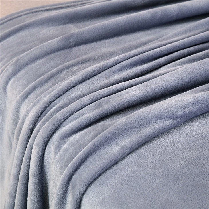 grey flannel blanket