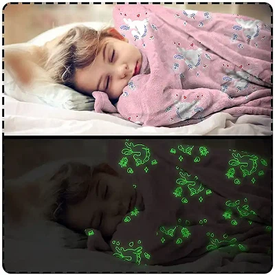 Luminous Throw Blanket With Pillow