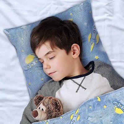 Luminous Throw Blanket With Pillow