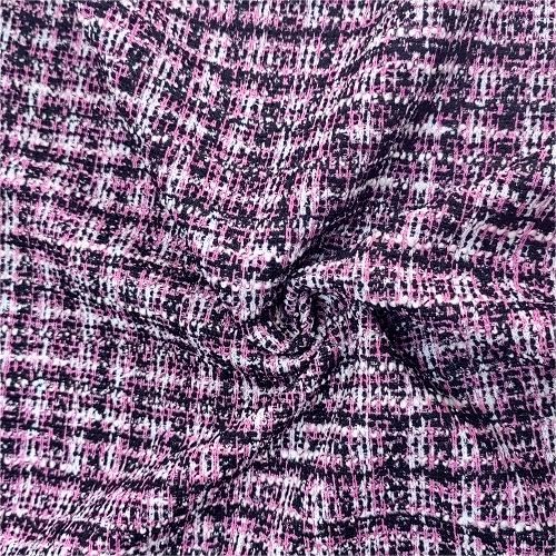 Plaid بنائی Jacquard فیبرک