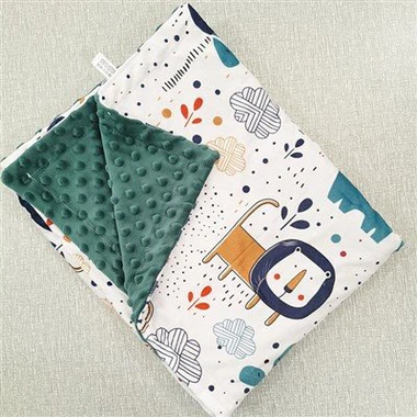 اینیمل پرنٹ بیبی کمبل