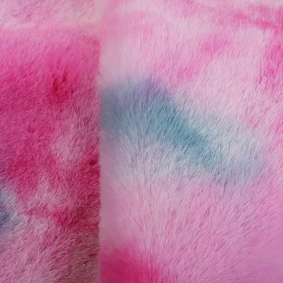 خرگوش غلط فر فیبرک پرنٹ کریں۔