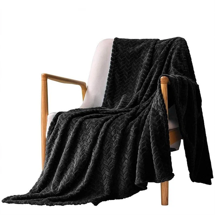 black flannel blanket