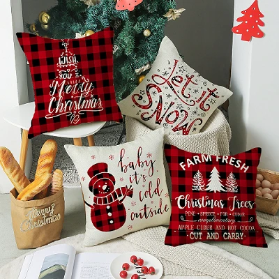 Christmas Pillows Cover