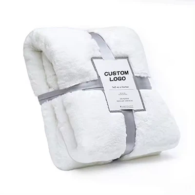 فلالین سفید کمبل