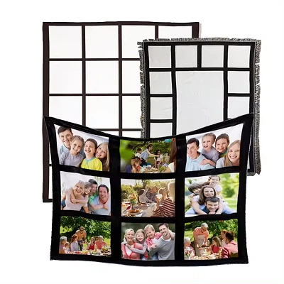 فوٹو ڈیجیٹل طباعت شدہ سفید کمبل